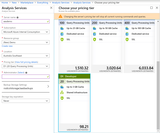 Azure Analysis Services with On-Premises Data Gateway – Part 1 – New ...